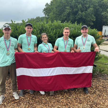 LBTU Malnavas koledžas jaunieši veiksmīgi startē ​AgroChallenge 2025 Nīderlandē