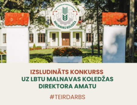 Izsludināts konkurss uz LBTU Malnavas koledžas direktora amatu