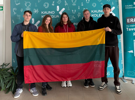 Dalība Erasmus+ programmā par ilgtspējīgu pārtikas ražošanu Lietuvā
