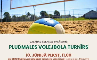 Ieskandināsim vasaru ar volejbolu!