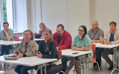 Bioloģiskās lauksaimniecības mācību grupa BL2 turpina pilnveidot zināšanas un prasmes! 