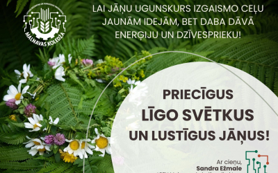 LBTU Malnavas koledža novēl līksmus un saulainus Līgo svētkus!