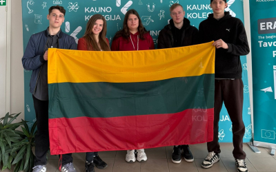 Dalība Erasmus+ programmā par ilgtspējīgu pārtikas ražošanu Lietuvā