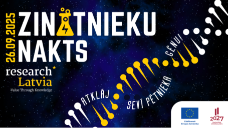 Nāk Zinātnieku nakts!