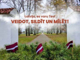 Latvija, es varu Tevi mīlēt!