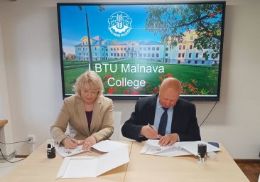 LBTU Malnavas koledžā viesojas pārstāvji no Aukštaitijas profesionālās apmācības centra (Lietuva)